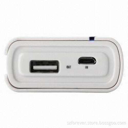 Li-ion Mobile Power Bank with 5,600mAh Capacity, Measures 100 x 55 x 25mm